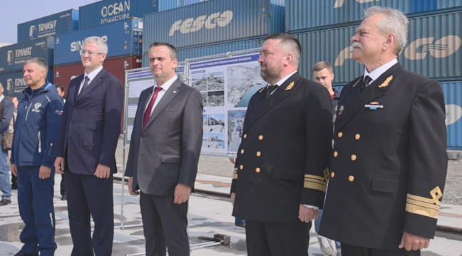 Директор Петропавловского филиала принял участие в открытии реконструированного причала № 9 в морском порту Петропавловск-Камчатский