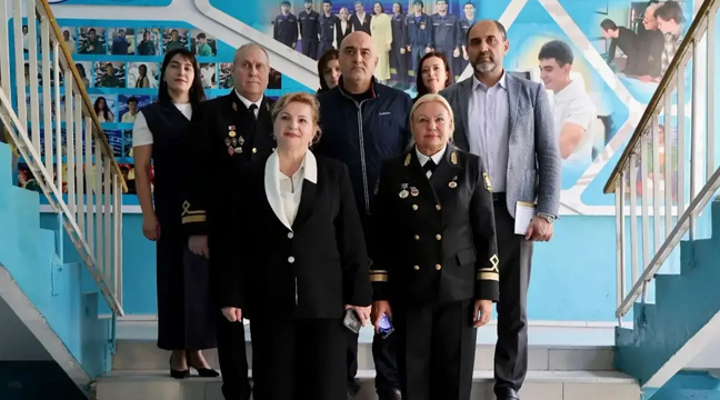 Представители Махачкалинского филиала приняли участие в праздновании 100-летнего юбилея Колледжа машиностроения и сервиса им. С. Орджоникидзе