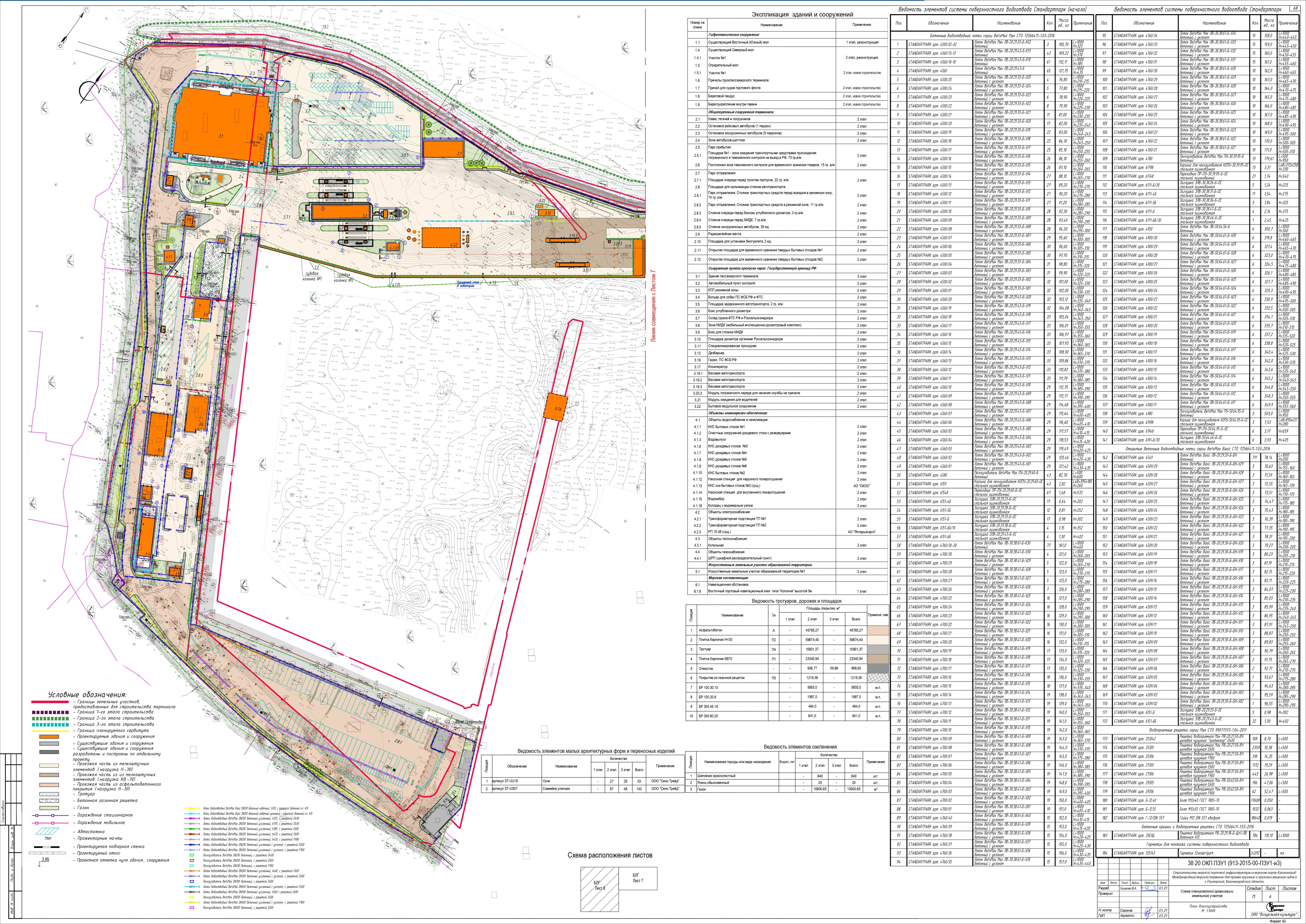 Генеральный план (лист 6) Генеральный план (лист 6)