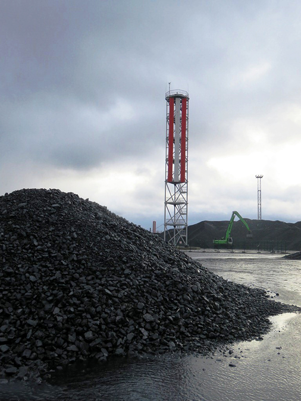 Передний створный знак Линейного навигационного створа Южного подходного канала Передний створный знак Линейного навигационного створа Южного подходного канала