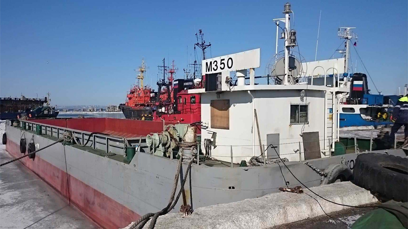 Несамоходная баржа «М 350»