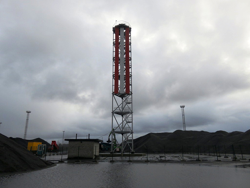 Передний створный знак Линейного навигационного створа Южного подходного канала Передний створный знак Линейного навигационного створа Южного подходного канала